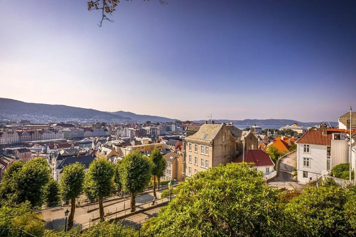 Dinbnb Apartments I On Top Of The City I 400M To Bryggen And Floibanen Bergen